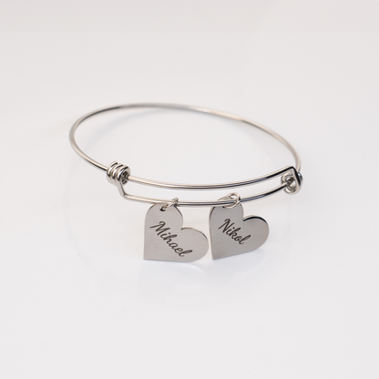 Brățară: Heart Pendant